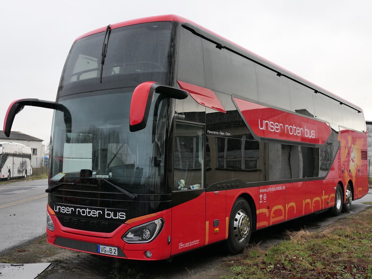 Setra 531 DT von URB aus Deutschland in Ueckermünde.