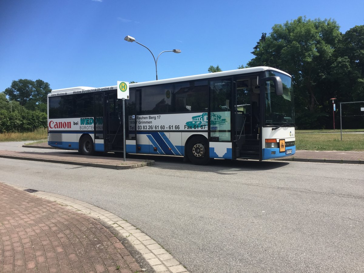 Setra S 315 UL mit Ostseetrans Logo 