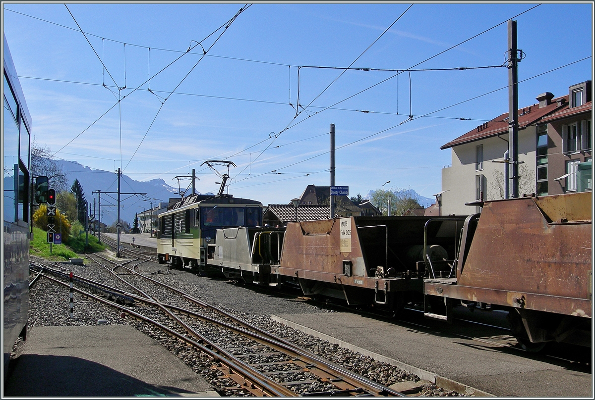 So von hinten fand ich, hat der MOB Schotterzug auch seine Reize.
10. April 2014