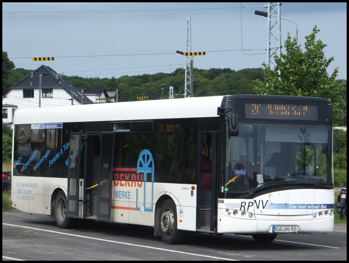 Solaris Urbino 12 der RPNV in Sassnitz.