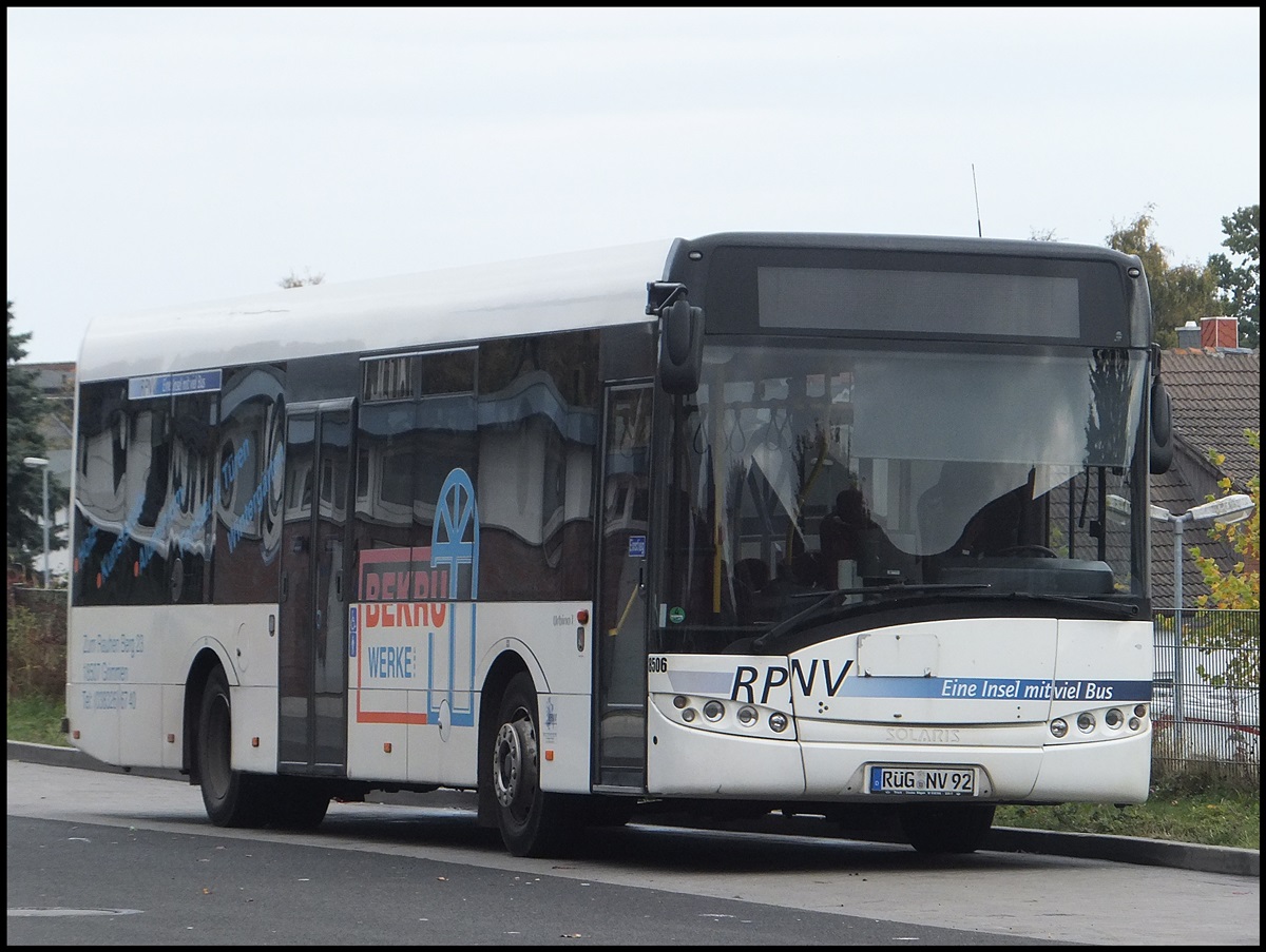 Solaris Urbino 12 der RPNV in Sassnitz.