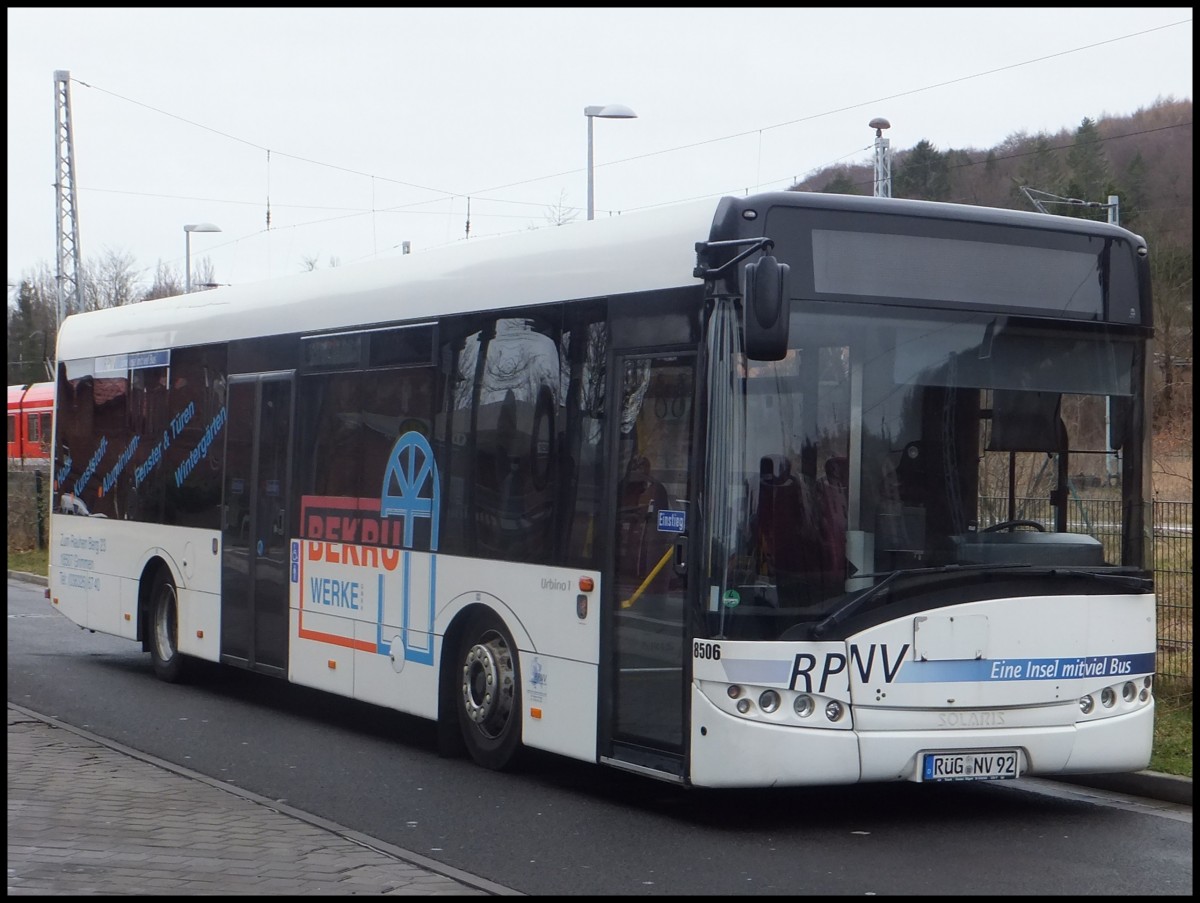 Solaris Urbino 12 der RPNV in Sassnitz.