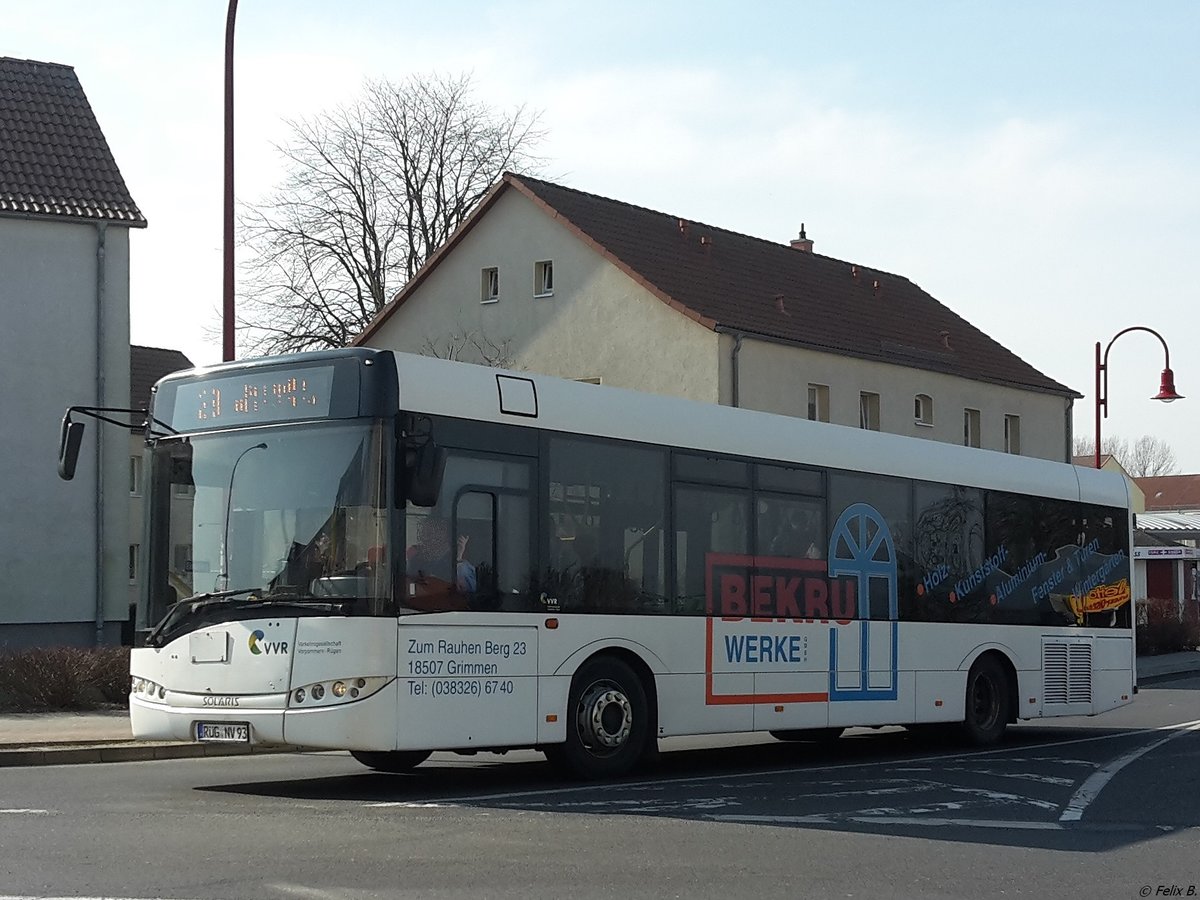 Solaris Urbino 12 der VVR in Bergen.