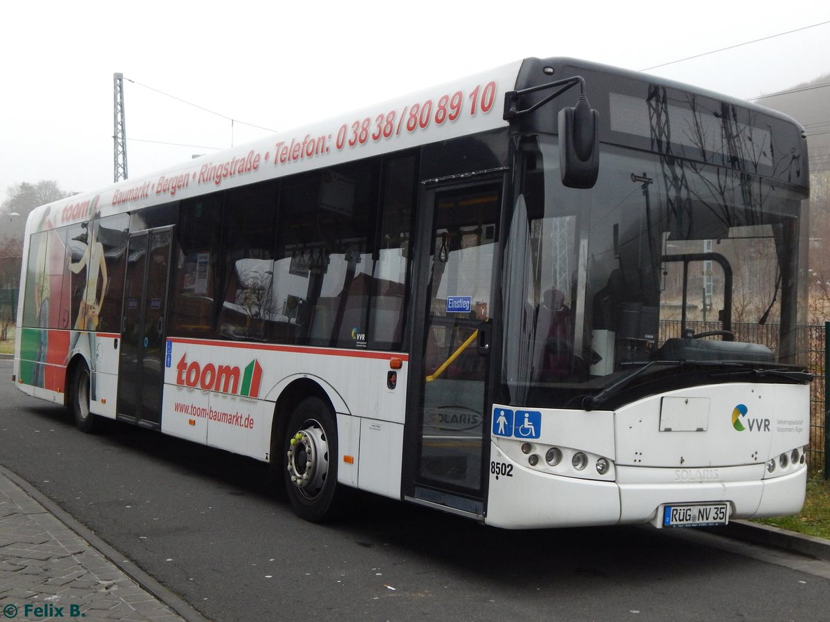 Solaris Urbino 12 der VVR in Sasnitz.