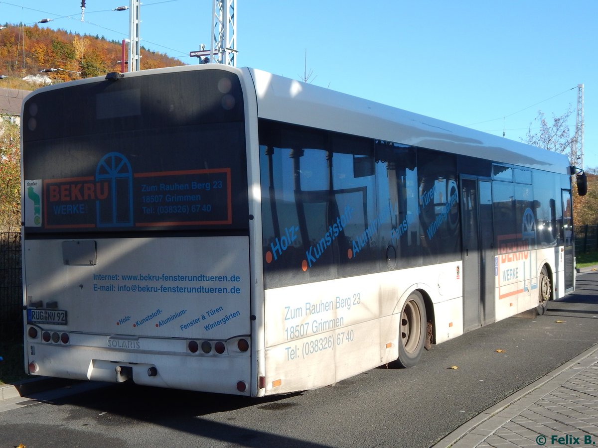 Solaris Urbino 12 der VVR in Sasnitz.