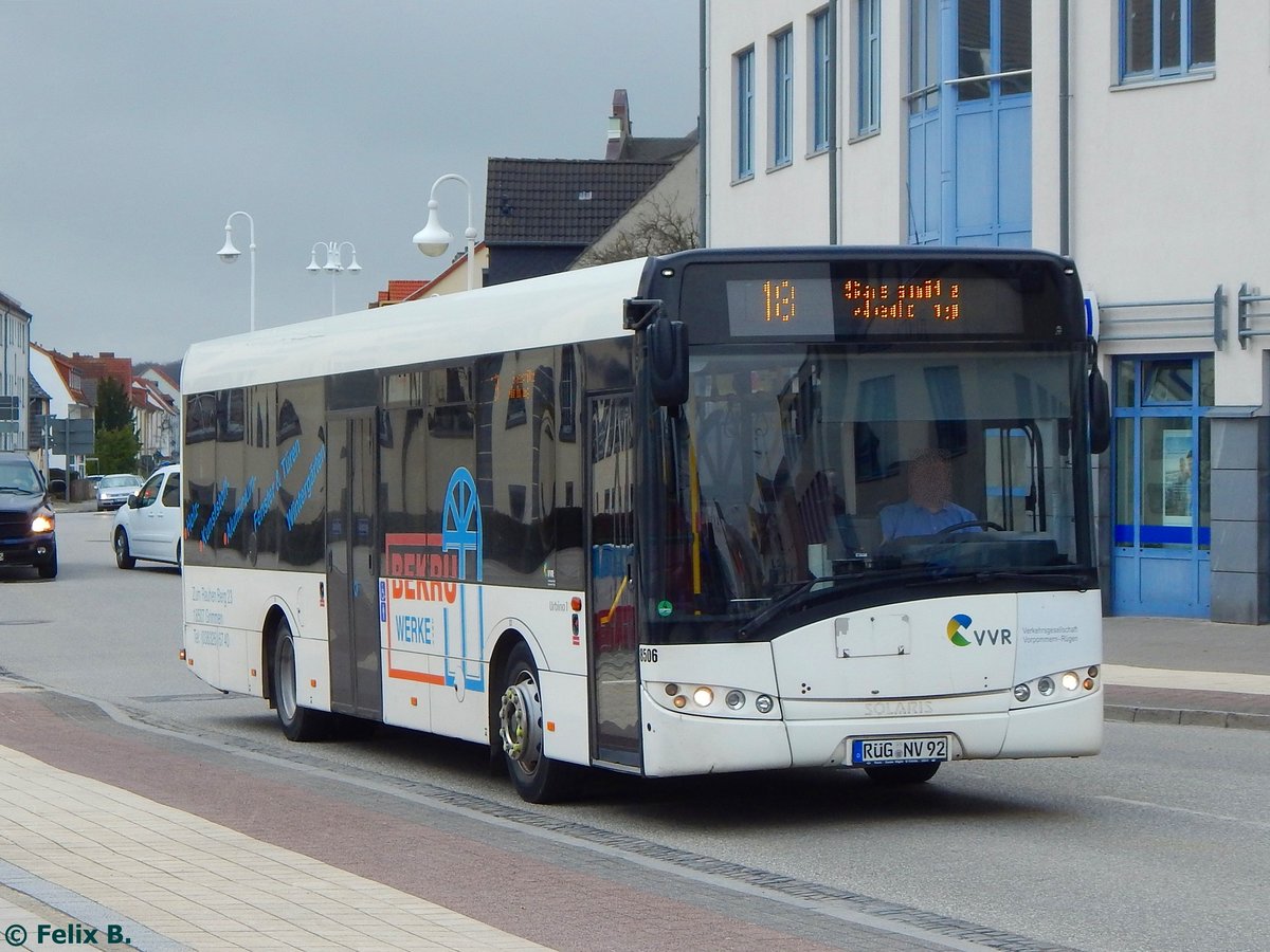 Solaris Urbino 12 der VVR in Sasnitz.