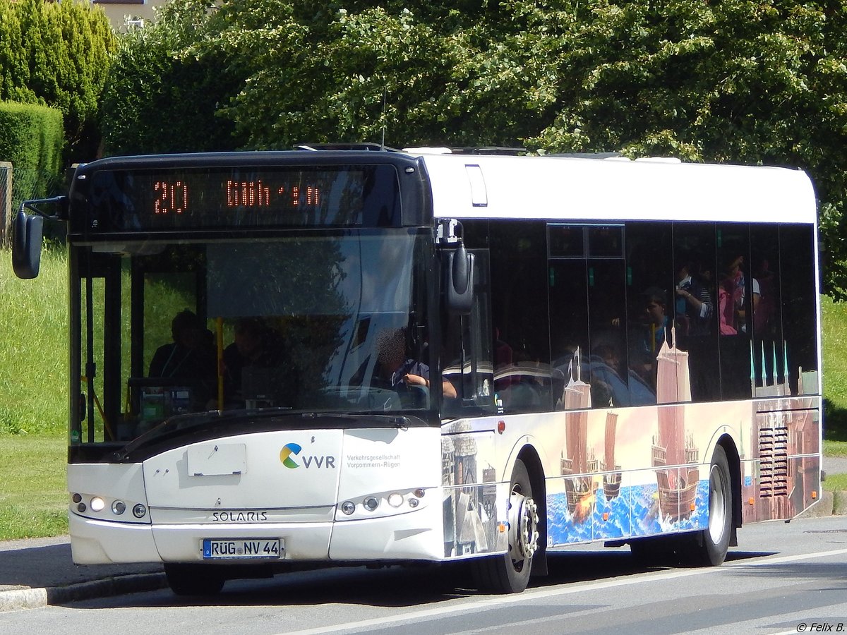 Solaris Urbino 12 der VVR in Sassnitz.