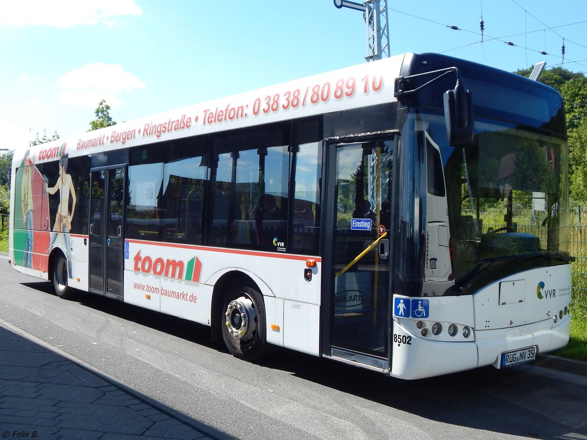 Solaris Urbino 12 der VVR in Sassnitz.