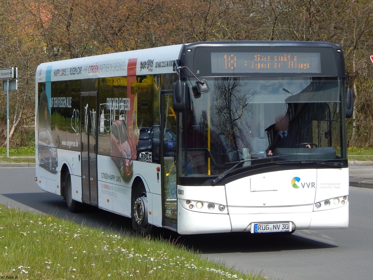 Solaris Urbino 12 der VVR in Sassnitz.