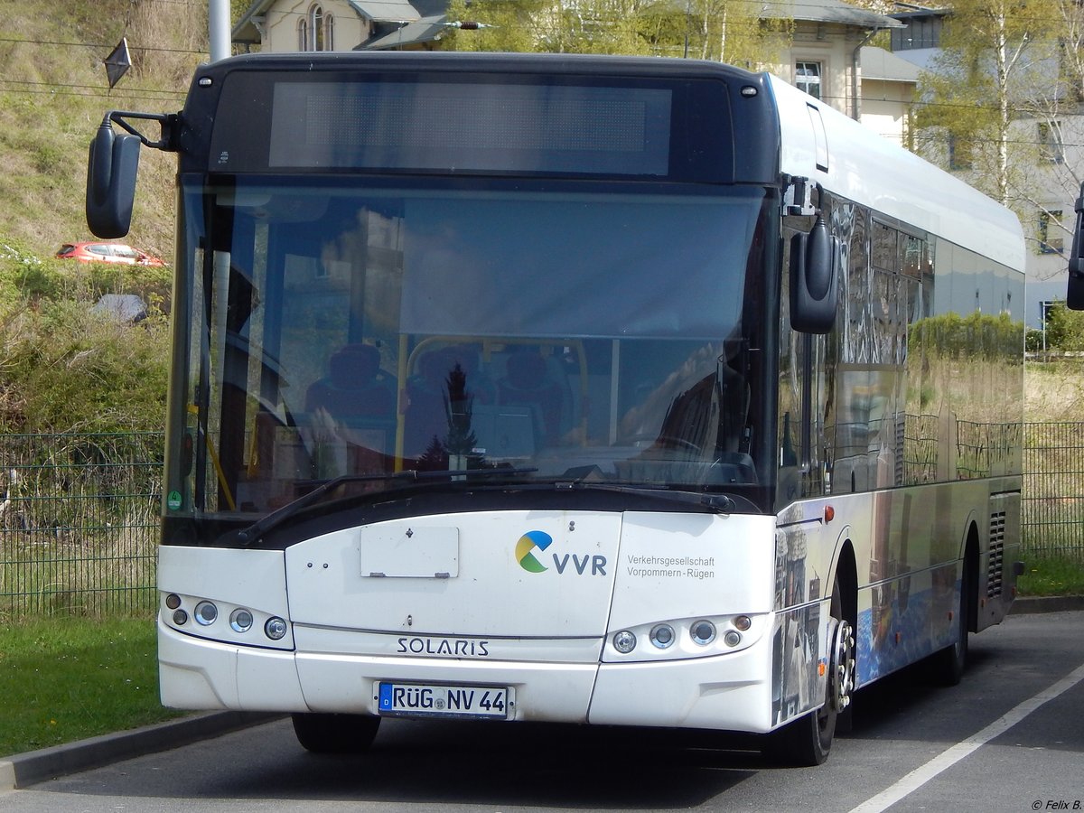 Solaris Urbino 12 der VVR in Sassnitz. 