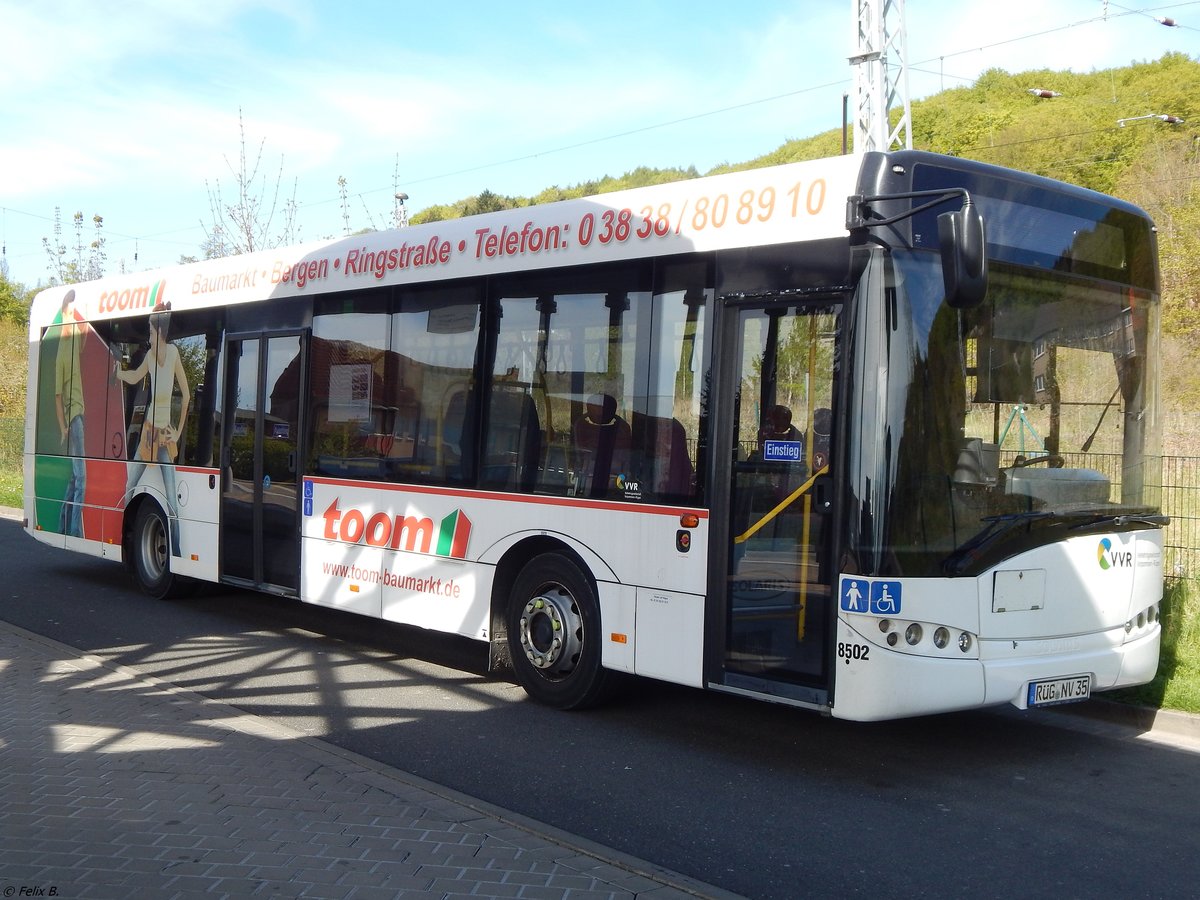 Solaris Urbino 12 der VVR in Sassnitz.