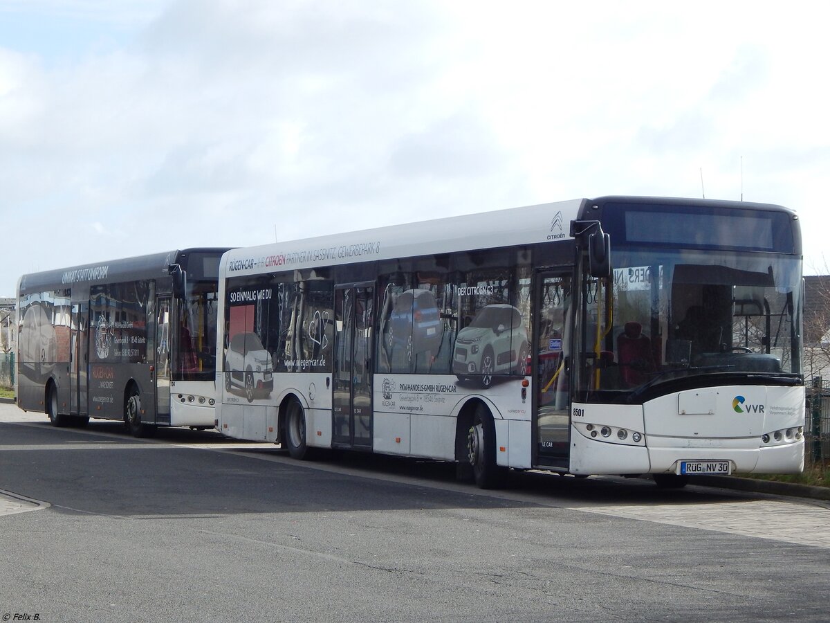 Solaris Urbino 12 der VVR in Sassnitz.