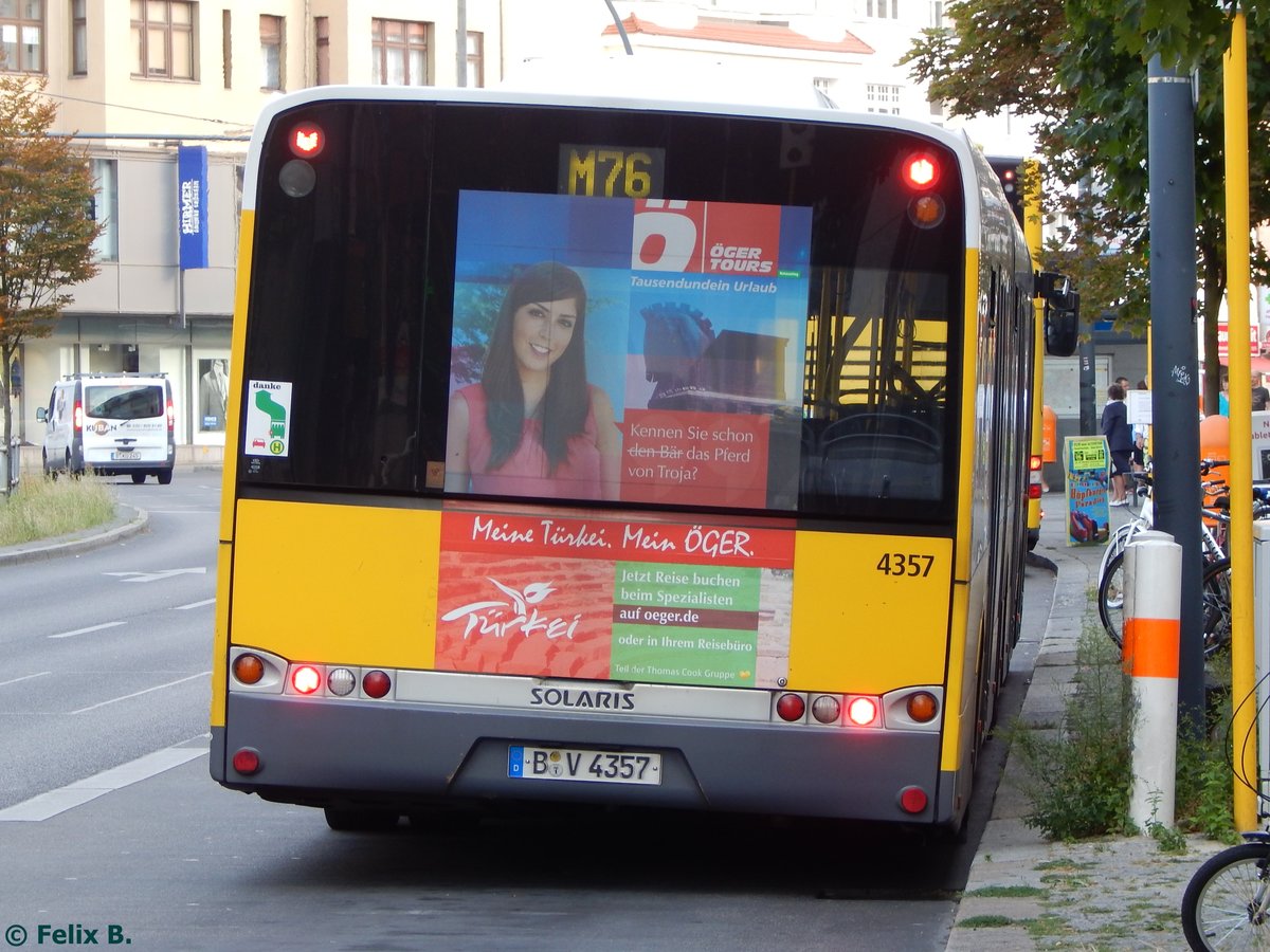 Solaris Urbino 18 der BVG in Berlin.