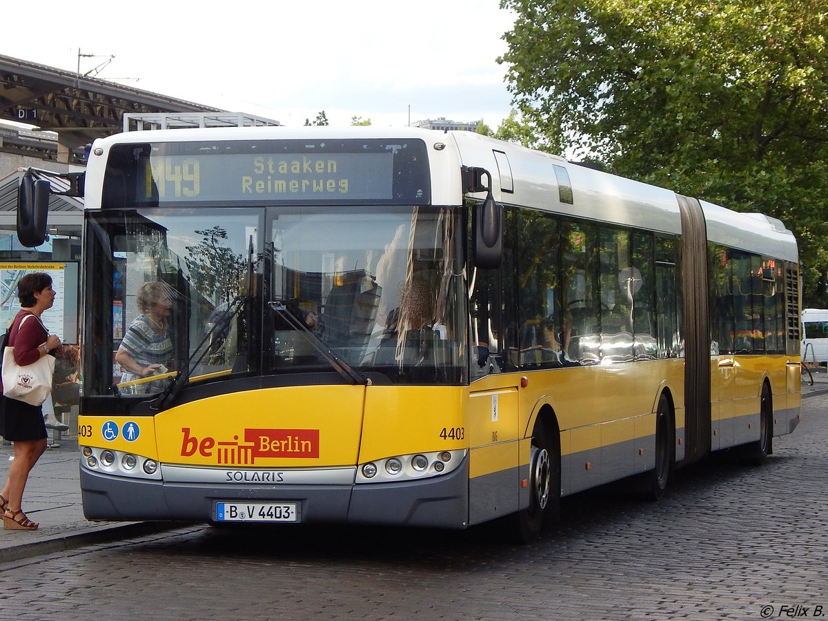 Solaris Urbino 18 der BVG in Berlin.