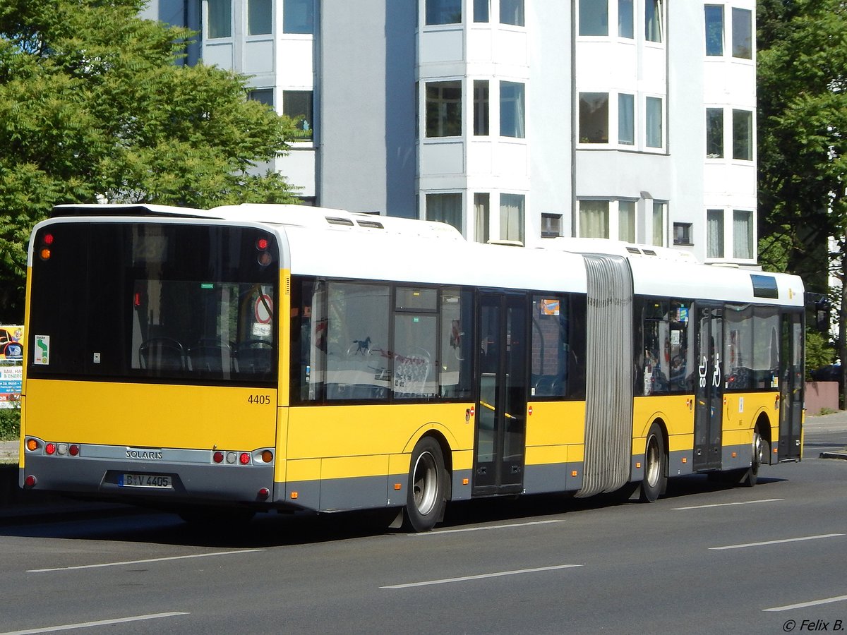 Solaris Urbino 18 der BVG in Berlin.