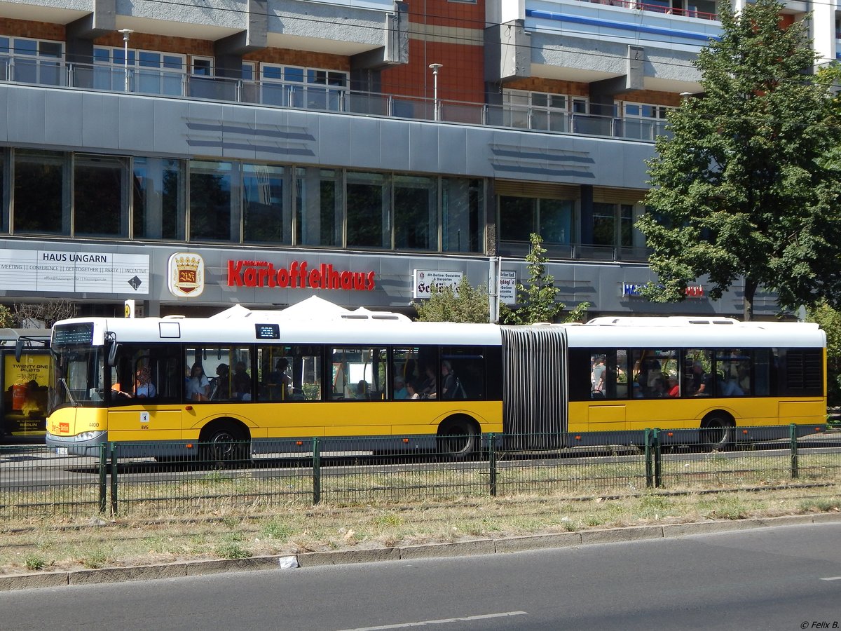 Solaris Urbino 18 der BVG in Berlin.