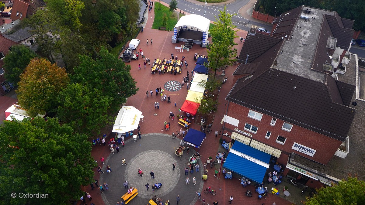 Soltau - Blick auf den Georg-Limone-Platz. 