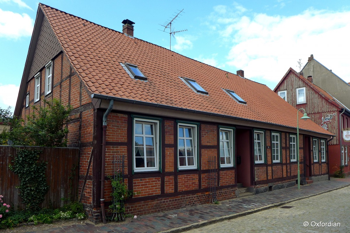 Soltau - Hus ut ole Tiden. Baudenkmal in der Rosenstraße.