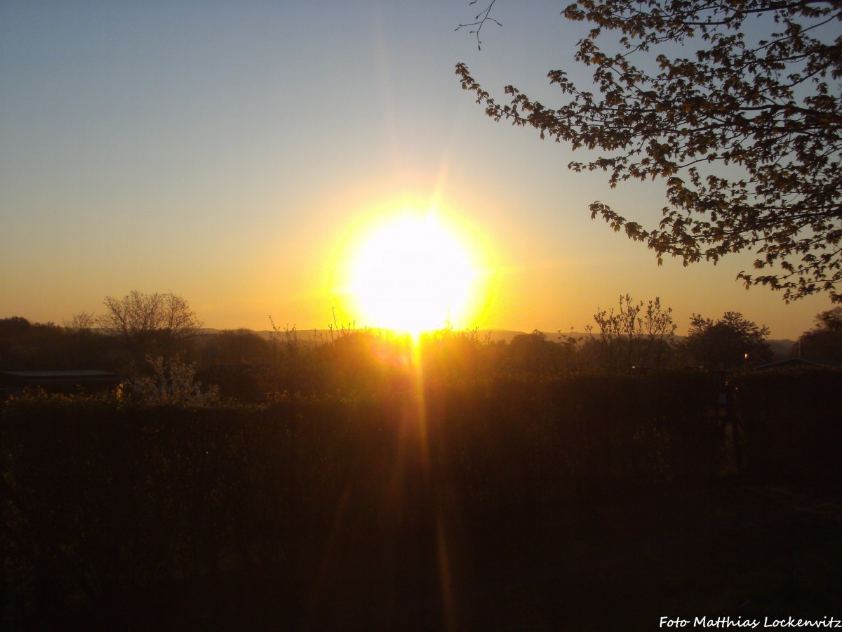 Sonnenaufgang ber. Rgen am  28.4.14d