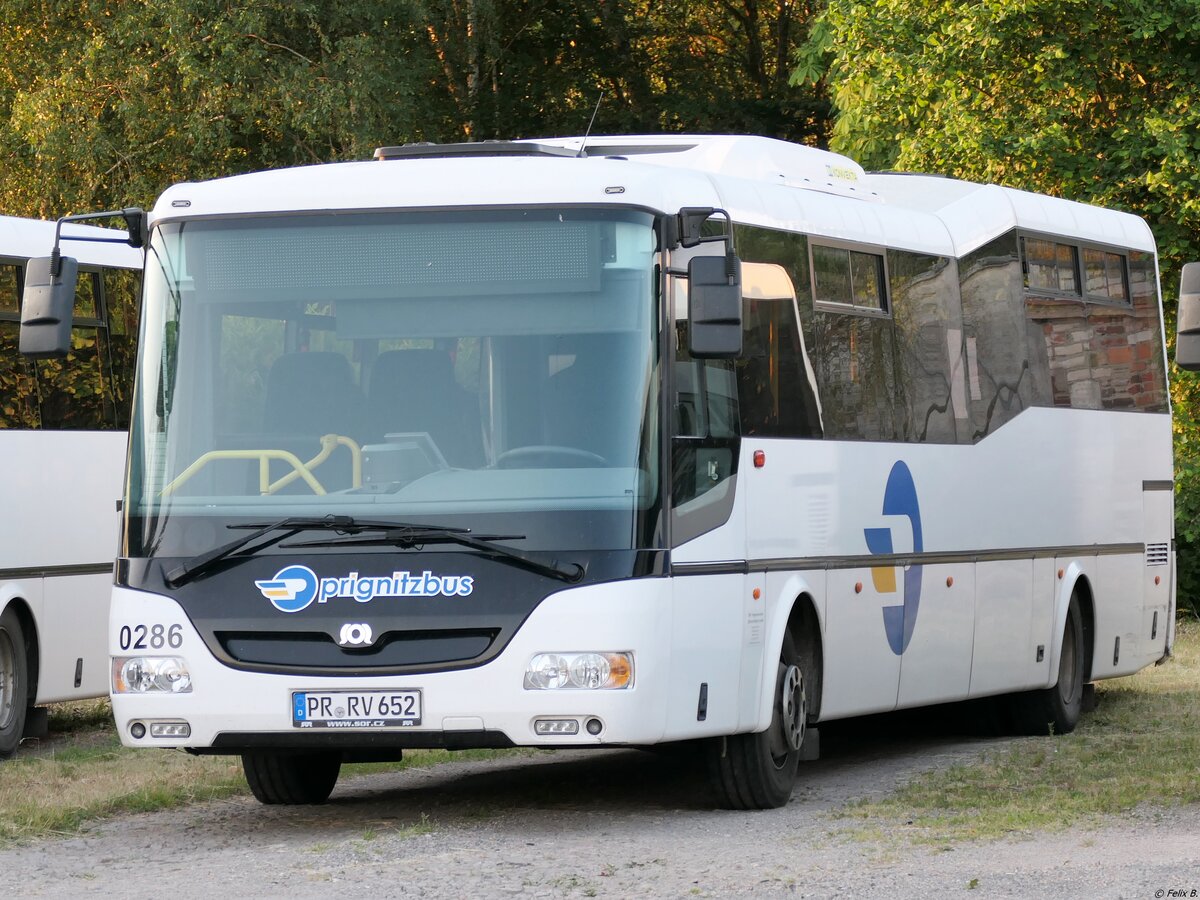 SOR CN12 von ARGE Prignitzbus in Putlitz.