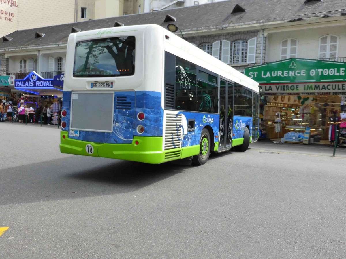 Stadtbus von Lourdes, September 2015