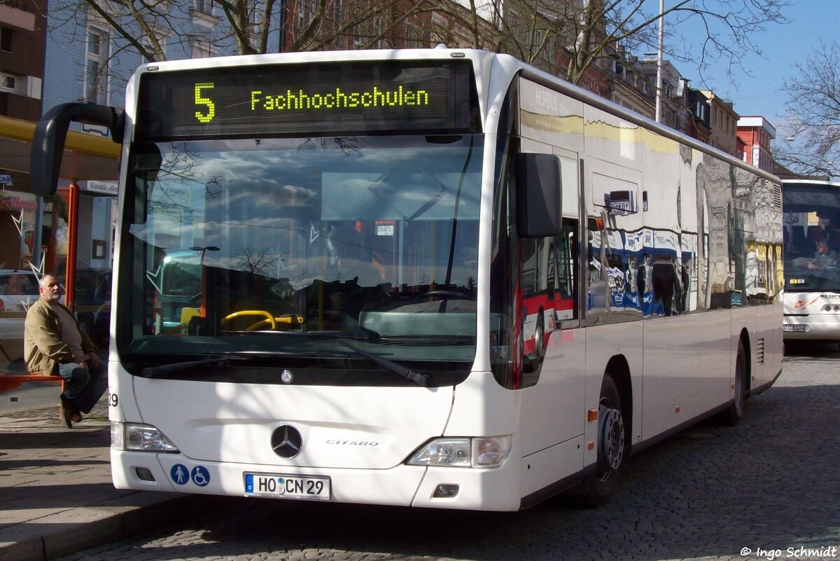Stadtwerke Hof | HofBus | Nr. 29 | HO-CN 29 | Mercedes-Benz Citaro Facelift | 04.03.2008 in Hof 
