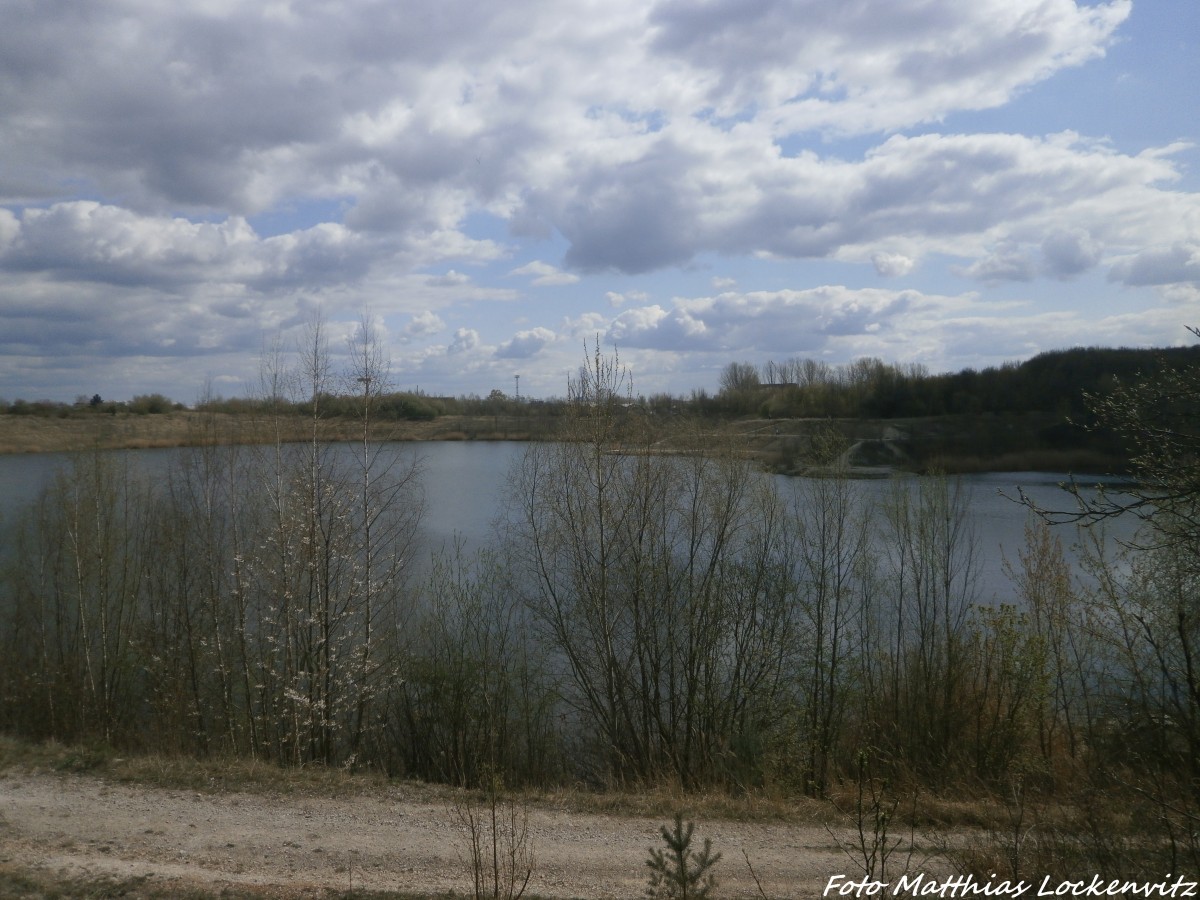 Steinbruch in Halle (Saale) am 18.4.15