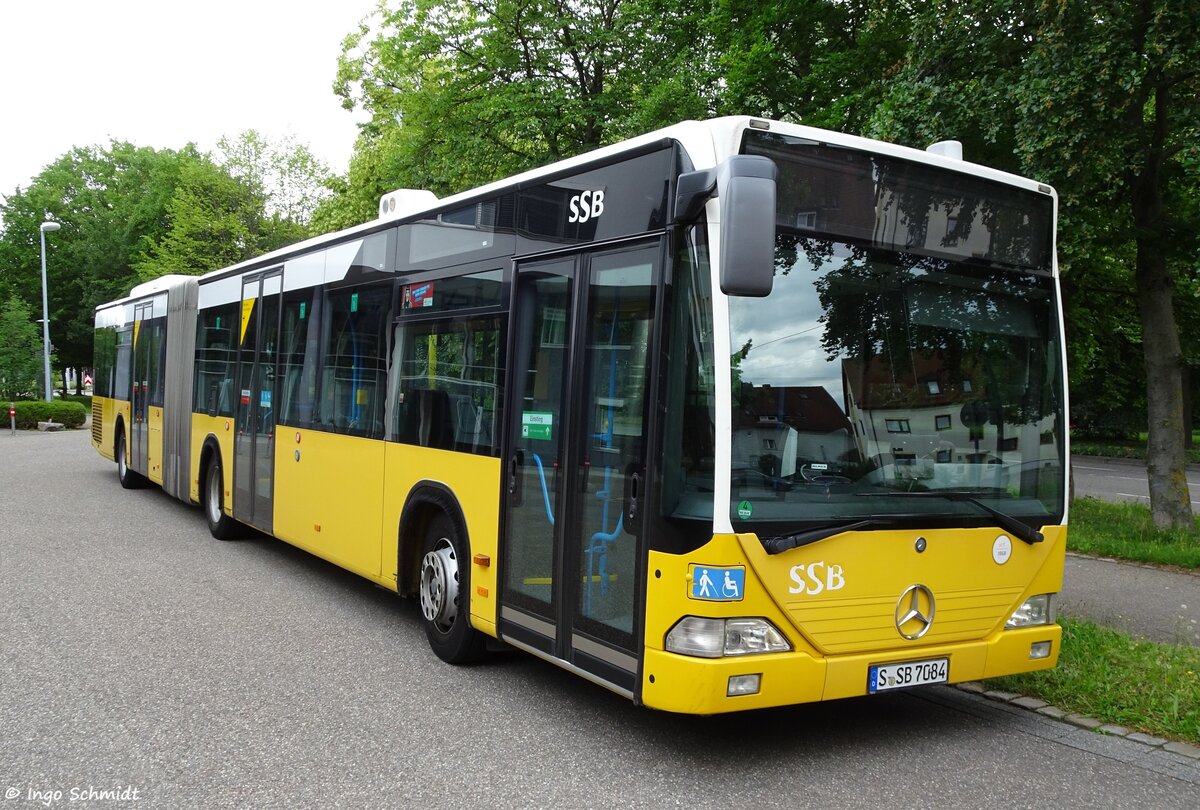 Stuttgarter Straßenbahnen (SSB) | Nr. 7084 | S-SB 7084 | Mercedes-Benz Citaro G | 17.06.2018 in Stuttgart