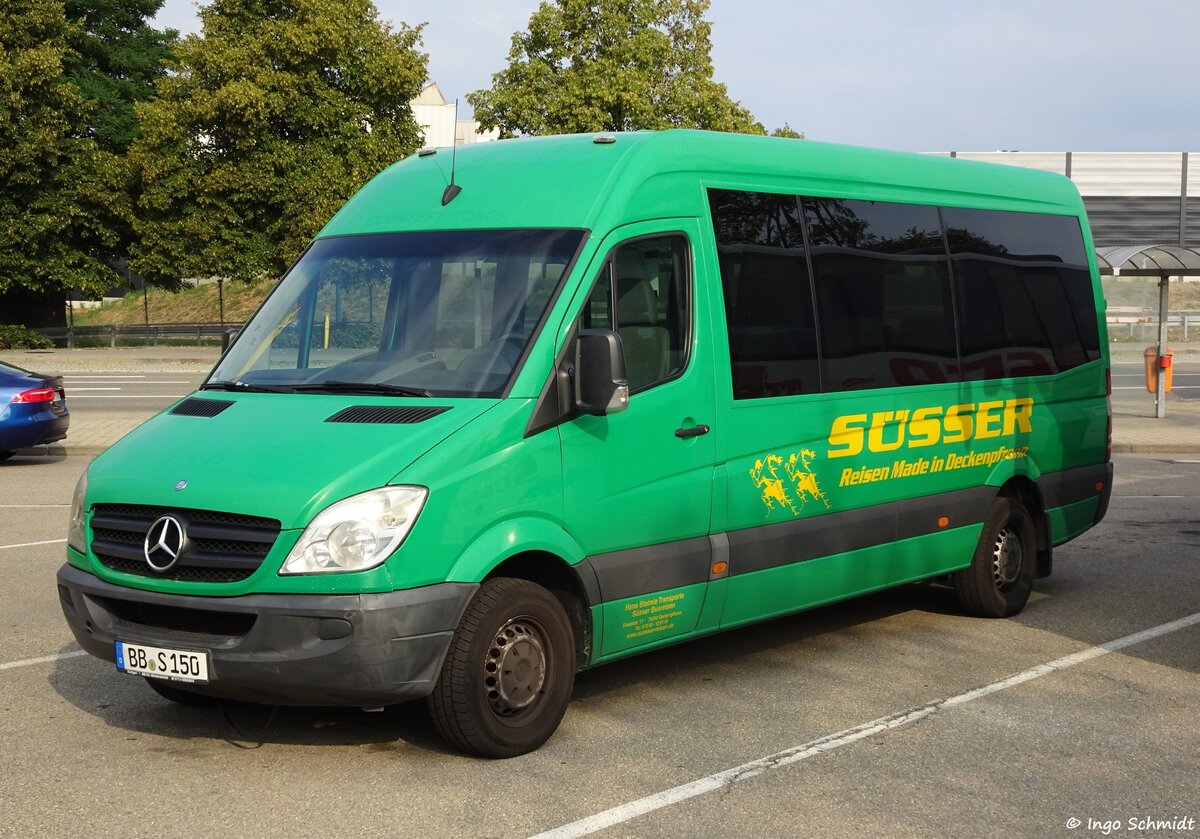 Süsser Reisen & Transport aus Deckenpfronn | BB-S 150 | Mercedes-Benz Sprinter | 19.08.2018 in Sindelfingen