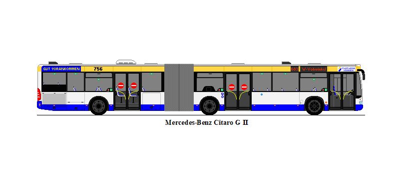 SWS Solingen - Nr. 756 - Mercedes-Benz Citaro G II