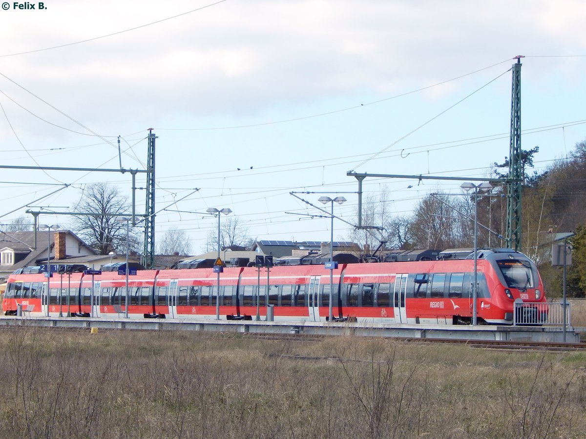 Talent2 (BR 442) in Lietzow am 17.04.2016