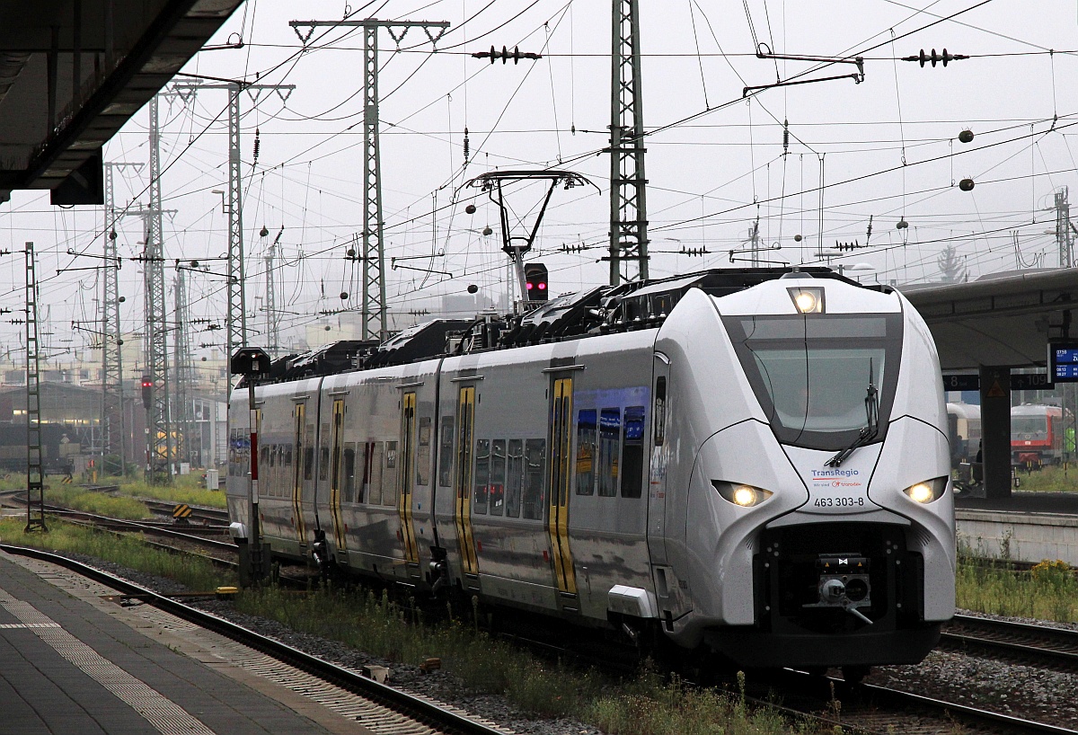 TDR 463 303-8/863 303-4/463 803-7(REV/29.10.20) auf Rangierfahrt im Koblenzer Hauptbahnof. 13.09.2021