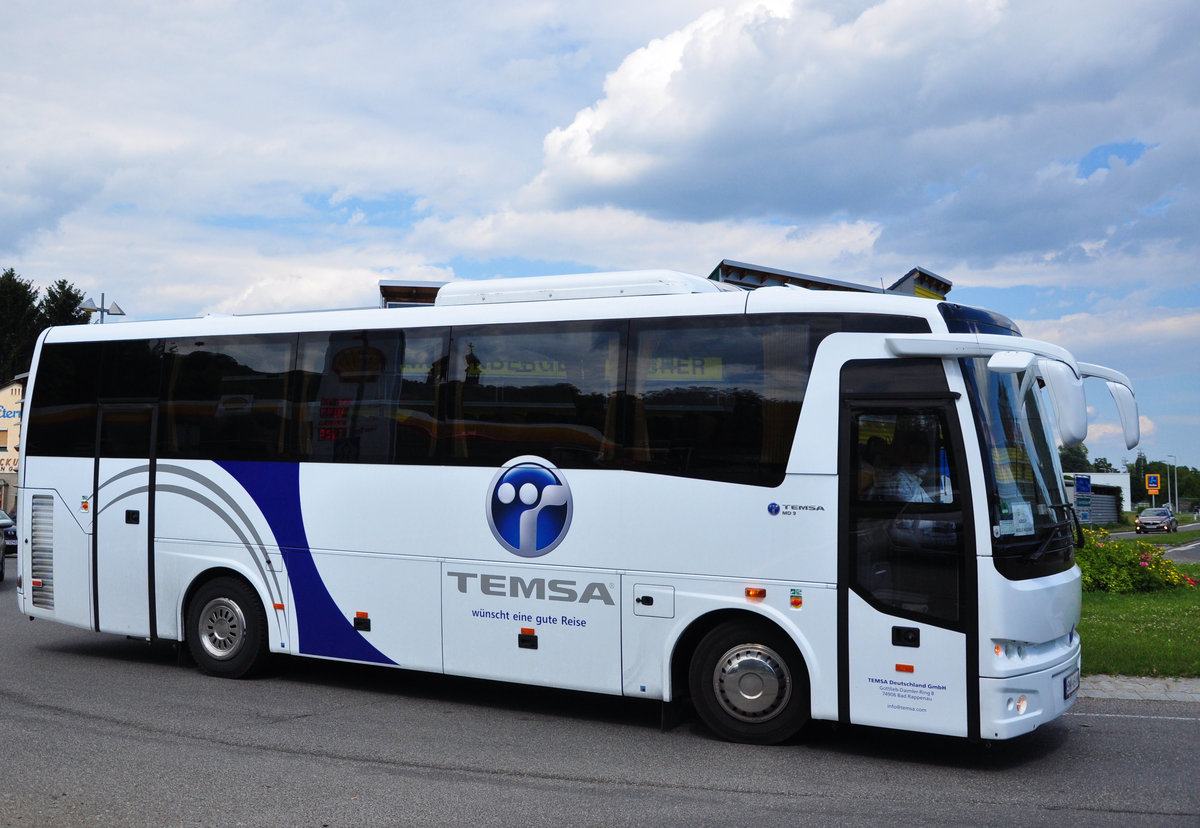 Temsa MD9 von Temsa Deutschland in Krems gesehen.