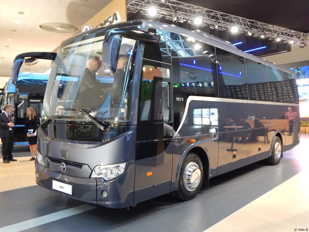 Temsa MD9 Vorführwagen in Hannover auf der IAA.