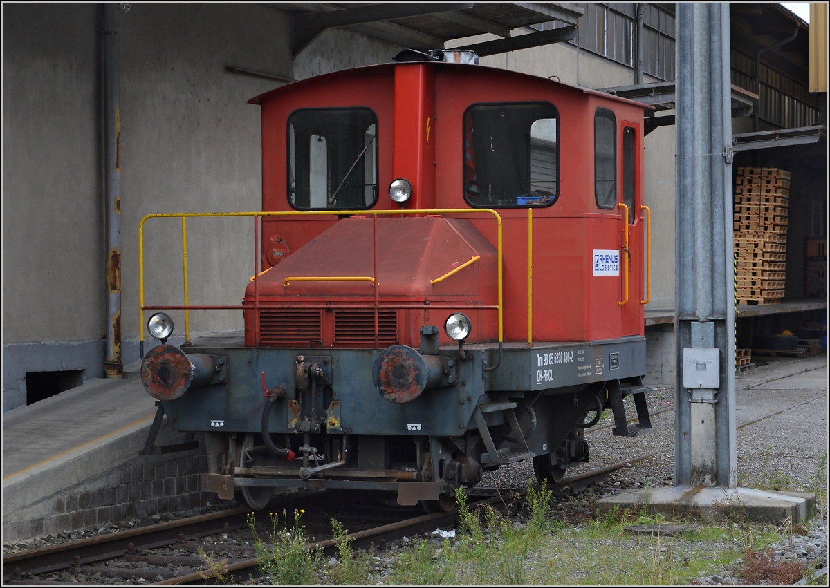 Tm<sup>I</sup> 496 der Rhenus Logistics. Romanshorn, August 2014.