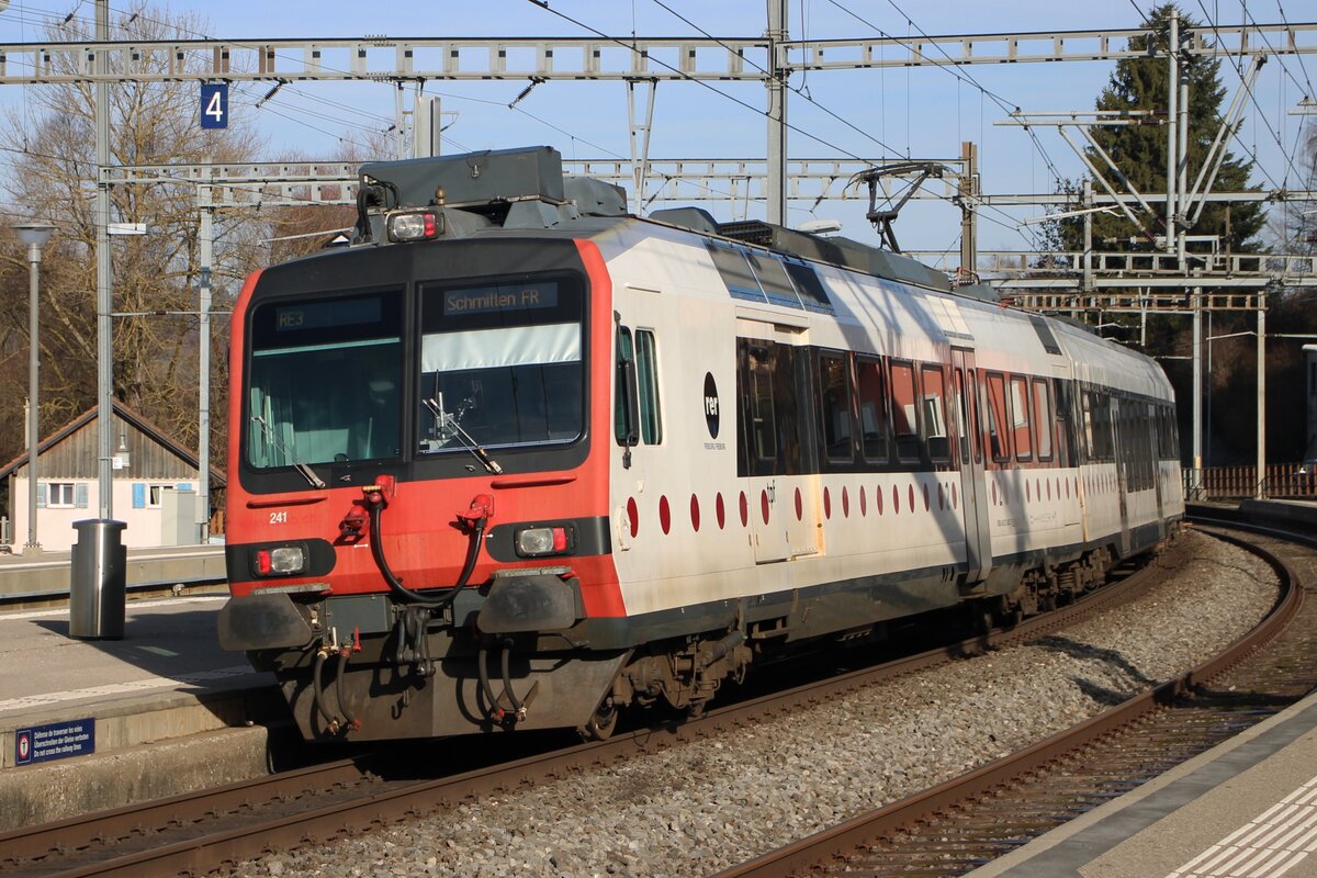 TPF 560 241 treft am 1.Jänner 2026 in Romont ein.