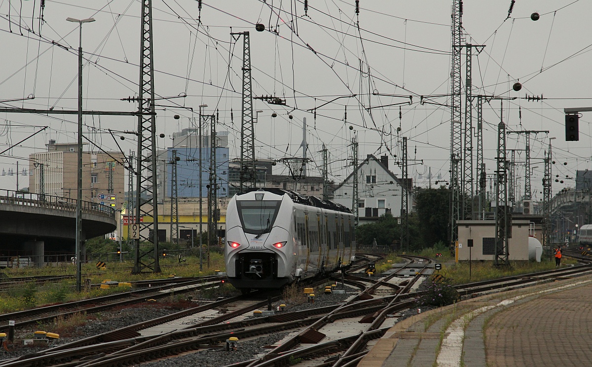 TransRegio 463 301-2 auf Rangierfahrt im Bhf Koblenz. 13.09.2021