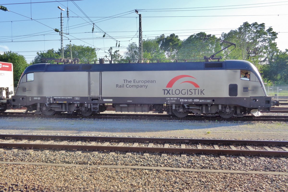 TX Log U2-029 steht am 7 Mai 2018 in Rosenheim.