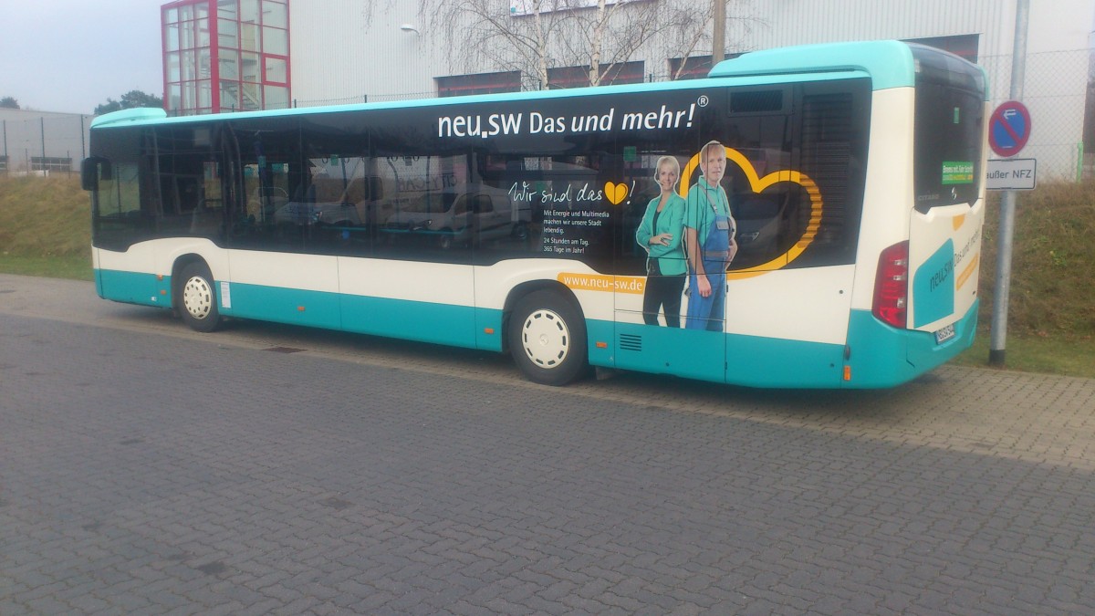 ....und dann noch der kleine citaro NB SW 544 aus der nhe der mal wieder bei Mercedes  zur Inspektion stand 