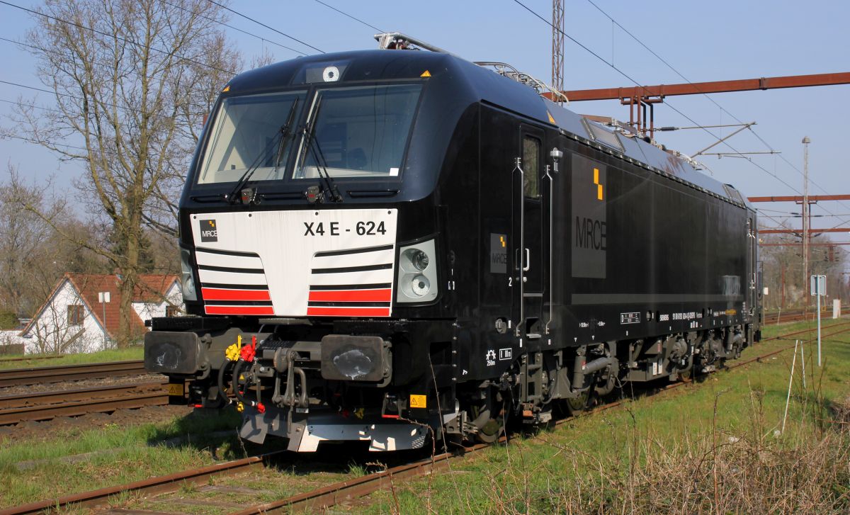 Und weil die Dinger so schick sind nochmal die 193 624-4(REV/MMAL/22.11.18). Pattburg 07.04.2019