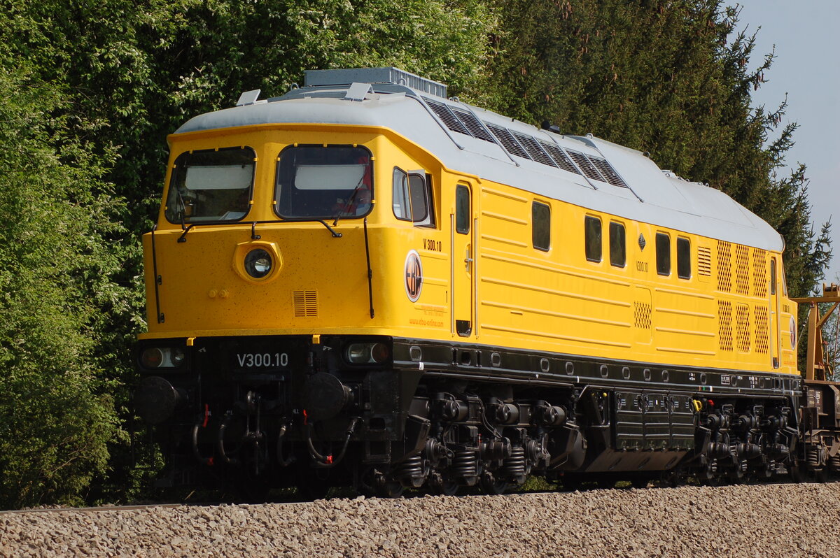 V 300.10 von EBW in Senden am 28.04.2007. 92 80 1232 446-5 D-EBW; Hersteller Lugansk Baujahr 1976 Fabriknummer 0681; ex TLG10; Waltraud Falz DR 232 446.
