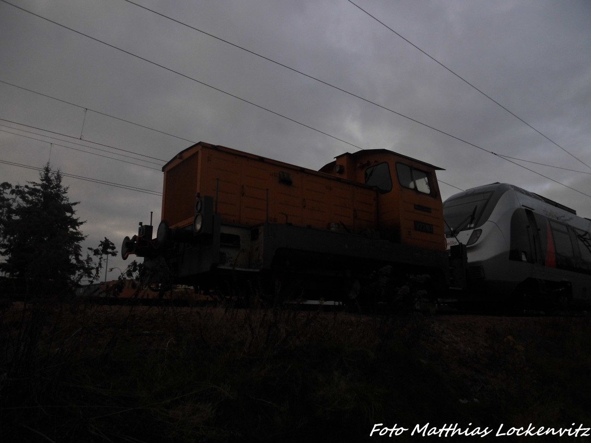 V23 167 auerhalb des SFW Delitzsch fotografiert am 7.12.15