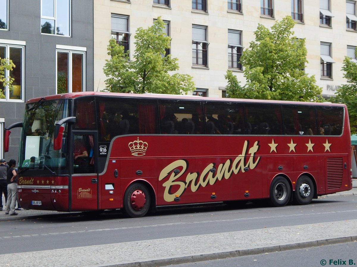 Van Hool T916 von Brandt aus Deutschland in Berlin.