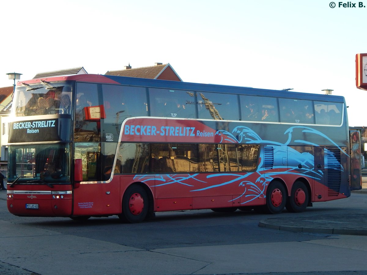 Van Hool TD925 von Becker-Strelitz Reisen aus Deutschland in Neubrandenburg.