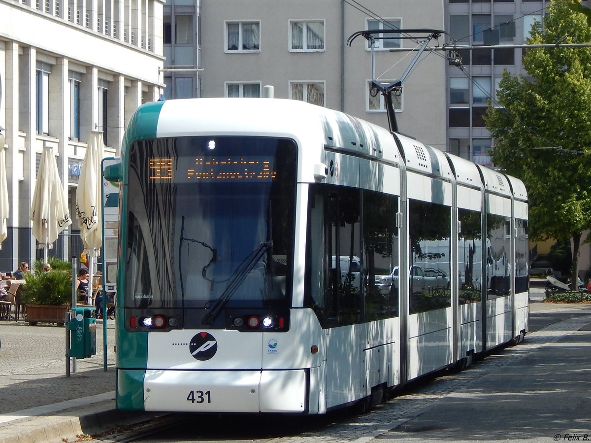Variobahn Nr. 431 der ViP in Potsdam.