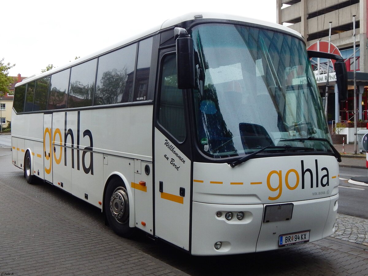 VDL Bova Futura von Gohla aus Österreich in Neubrandenburg.