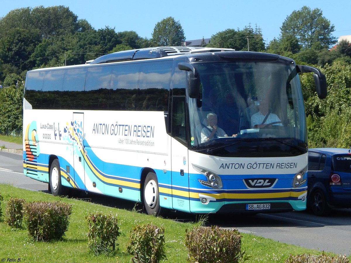 VDL Futura von Anton Götten Reisen aus Deutschland in Sassnitz.