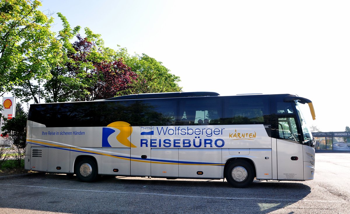 VDL Futura von der Bacher Touristik-Wolfsberger Reisebro aus Krnten/sterreich in Krems gesehen.