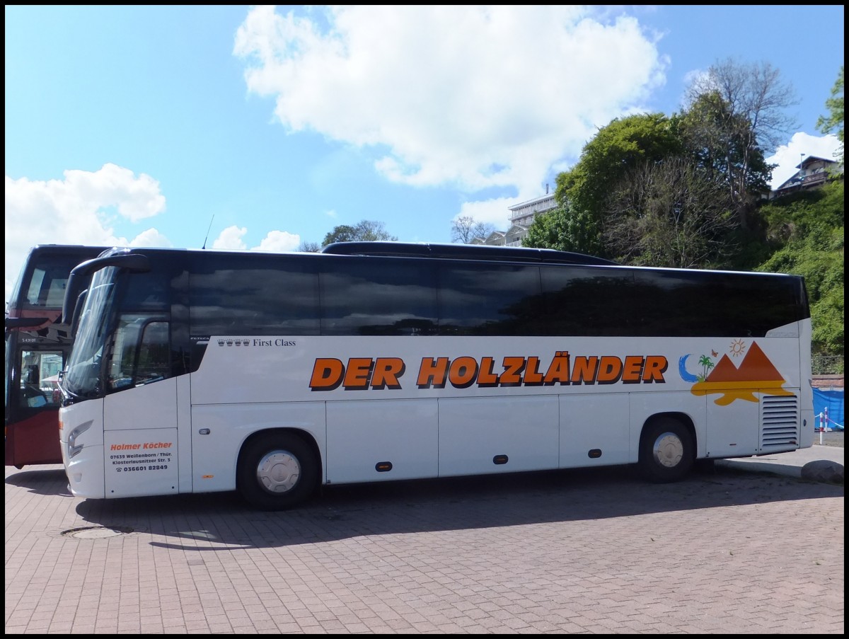 VDL Futura von Der Holzländer aus Deutschland im Stadthafen Sassnitz.