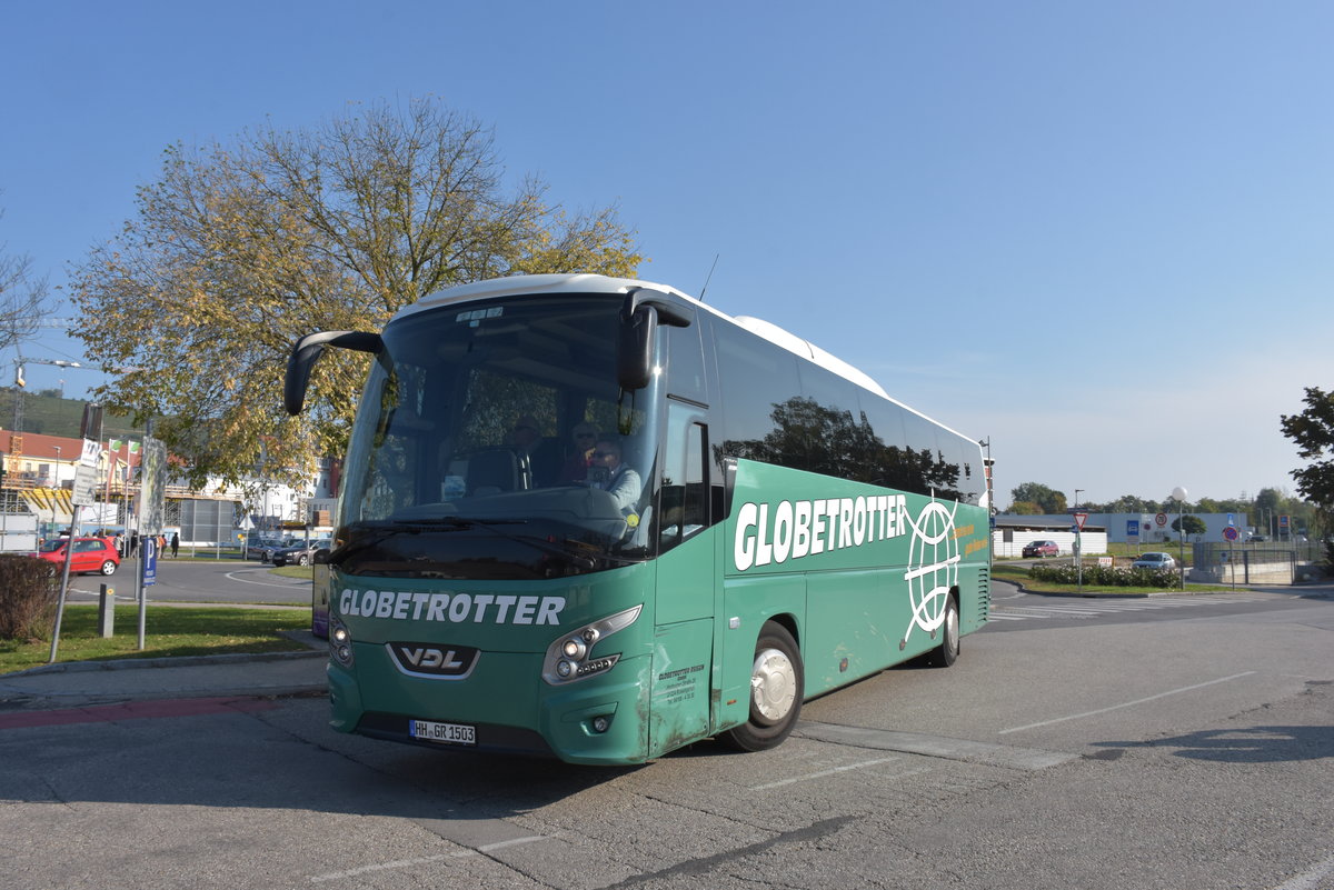 VDL Futura von Globetrotter Reisen aus der BRD 2017 in Krems.